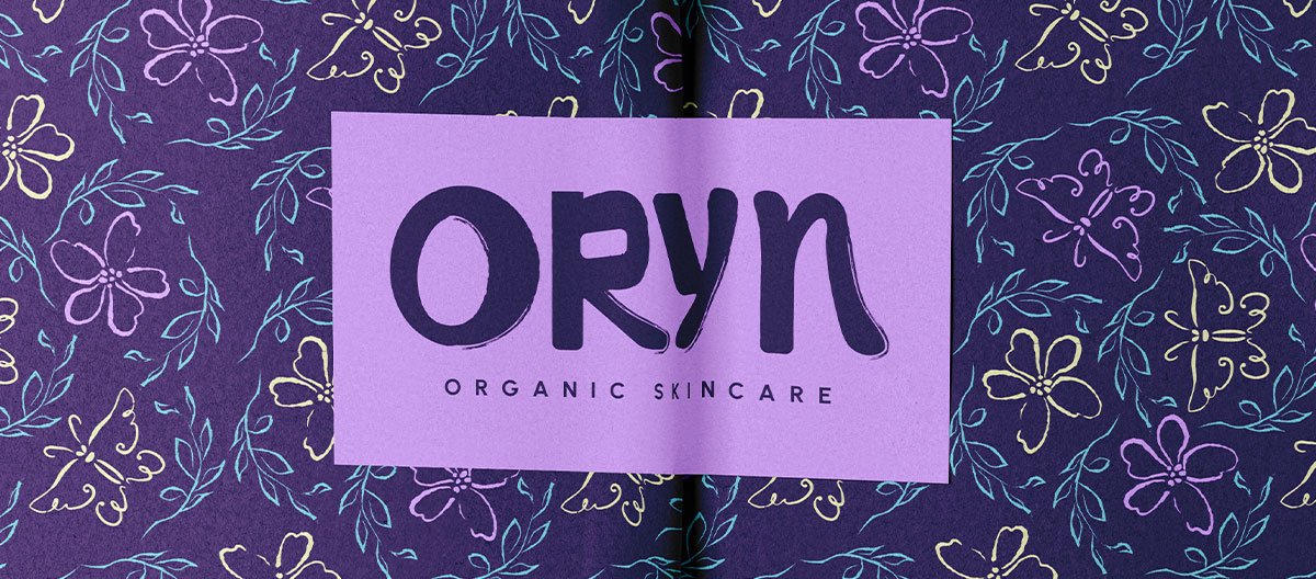 Organic Skincare Brand Identity Design for Oryn Organic Skincare Brand Identity Design for Oryn
